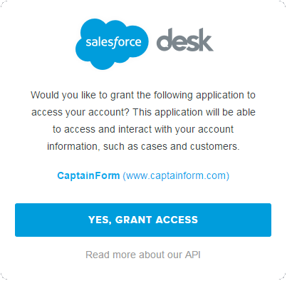 How To Integrate Your Wordpress Form With Desk Com Captainform